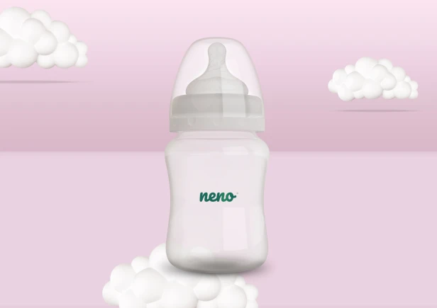 Butelka dziecięca 150ml ze smoczkiem NENO BOTTLE 150