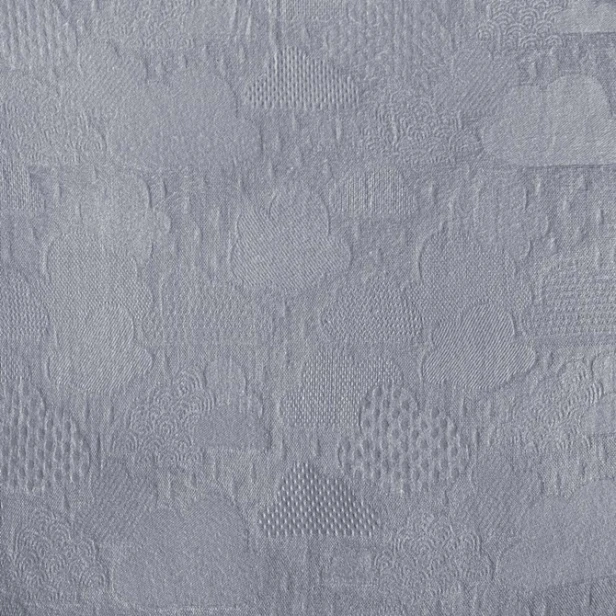 PIELUSZKA BAMBUSOWA 75X75 CHMURKI SZARE
