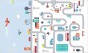 Mata edukacyjna Bocioland piankowa dwustronna 200x150 cm MIASTO