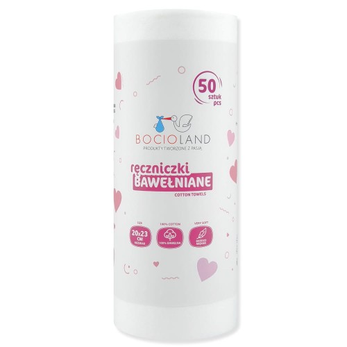 RĘCZNICZKI BAWEŁNIANE 20x23cm ROLKA